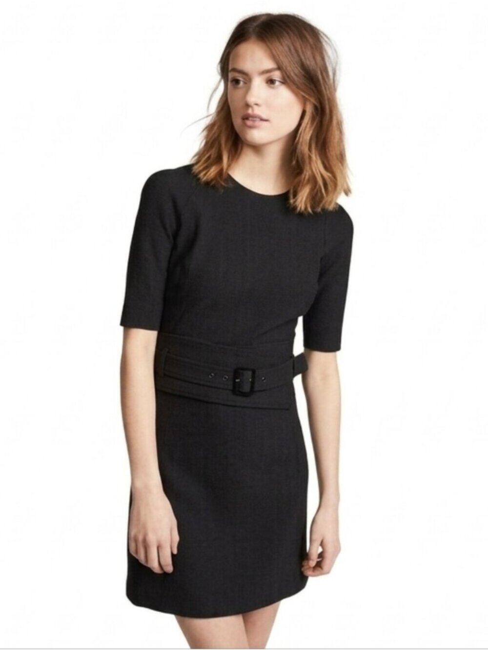 Veronica Beard Nora Belted Mini Dress